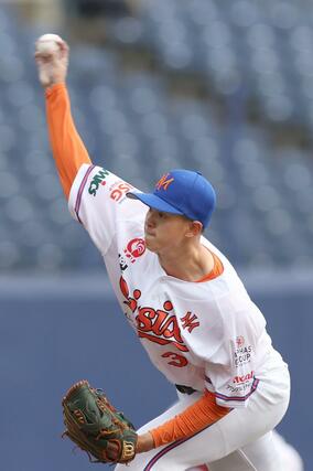 オイシックス－日本ハム　先発の能登嵩都