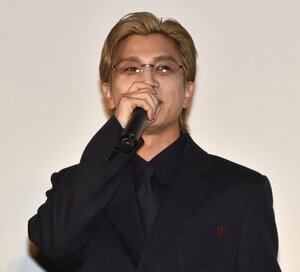 イベントに金髪で登場した三代目 J SOUL BROTHERS・岩田剛典 (C)ORICON NewS inc.