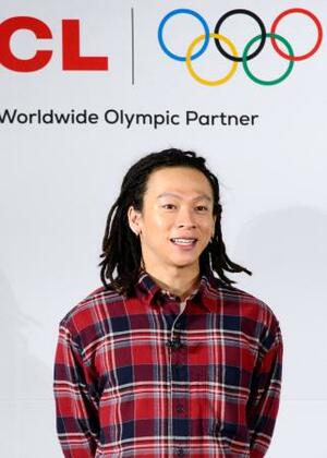 　イベントに参加したスノーボード男子の平野歩夢＝１５日、東京都内