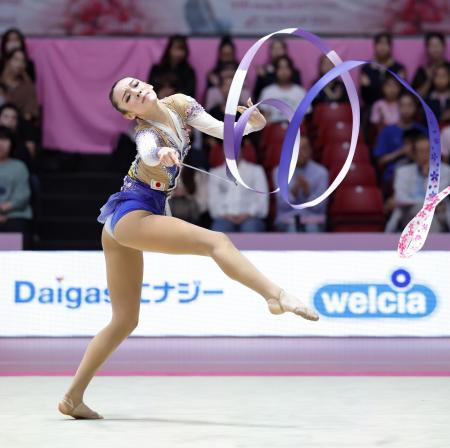 新体操、喜田は個人総合9位 イオン杯世界クラブ選手権 | 新潟日報