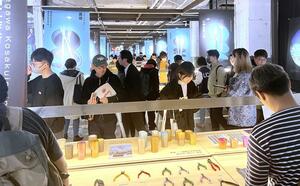 燕三条貿易振興会の会員企業が参加した台湾での展示会=3月