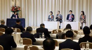 日本と中国の技術協力の可能性を探ったシンポジウム=新潟市中央区川端町6