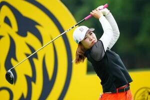 第3ラウンド、通算13アンダーで4位の古江彩佳=クアラルンプール・クラブ(共同)