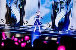 ８月１３日、東京・有明アリーナで単独ライブを実施したＶチューバーの天音かなたさん（カバー提供）