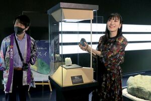 今年2月に企画で糸魚川市を訪れた「ももいろクローバーZ」の高城れにさん