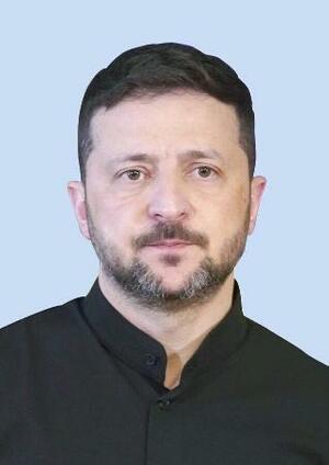 　ウクライナのゼレンスキー大統領