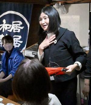 　介護当事者らの交流拠点「和居輪居」を設けた勝部麗子さん＝１月、大阪府豊中市