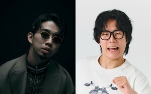 (左から)King Gnu・新井和輝、令和ロマン・高比良くるま