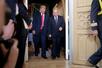 トランプ米大統領(左)とロシアのプーチン大統領=2018年7月、フィンランド・ヘルシンキ(AP=共同)