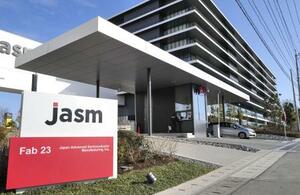　ＴＳＭＣの熊本工場＝２月、熊本県菊陽町