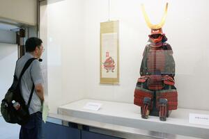 与板と関わりのある2人の武将をテーマにした特別展=長岡市与板町与板