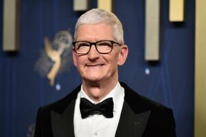 　アップルのティム・クック最高経営責任者（ＡＰ＝共同）