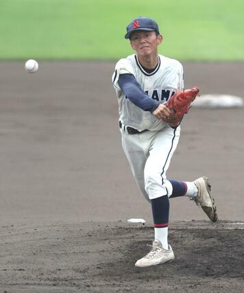 新潟南-中越 先発した新潟南の山田侑一朗