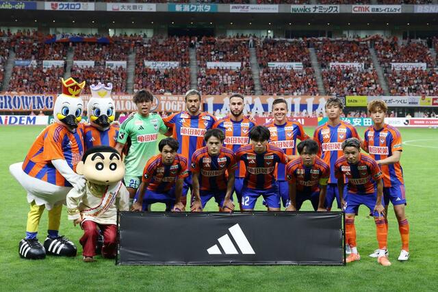 新潟の先発イレブン＝ビッグスワン