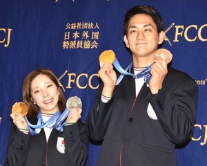 りくりゅう（左から）三浦璃来、木原龍一 （C）ORICON NewS inc.