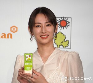 豆乳の活用法を語った北川景子 （C）ORICON NewS inc.
