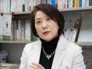 佐藤文香さん＝２０２６年２月９日、東京都国立市の一橋大