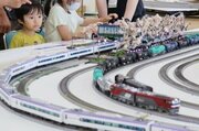 本物そっくりのジオラマや鉄道模型に「すごい！」と歓声　柏崎で「トレインアトラクション」、7日まで