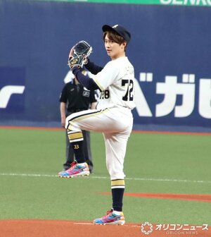 5年連続5回目の始球式でマウンドに立った藤原丈一郎 （C）ORICON NewS inc.