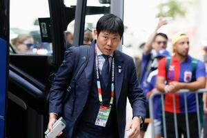 　ブラジル戦を終え、米ヒューストンの宿舎に戻った森保監督＝２９日（共同）
