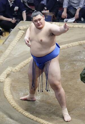 初優勝に王手をかけた大の里