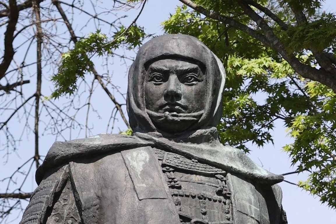 【真作】上杉謙信公訓言、「越後春日山城壁書傳」を色紙に村山景寿の手書き、送料無料 上杉謙信公訓言、村山景寿直筆の色紙、送料無料です、春日城内の
