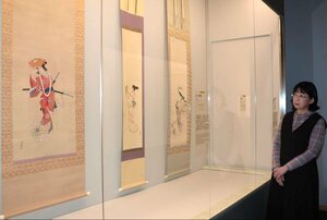 梶田半古や小林古径ら日本画の系譜をたどる企画展＝上越市本城町