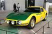 トヨタ自動車の初代スーパーカー「2000GT」=5日午後、静岡県裾野市の「ウーブン・シティ」