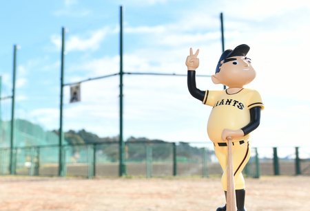 読売ジャイアンツの初代マスコットマーク「ミスタージャイアンツ」復刻