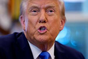 トランプ米大統領(ゲッティ=共同)