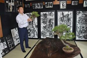 落ち着いた雰囲気のギャラリー「数寄屋風雷」=新潟市西蒲区六分