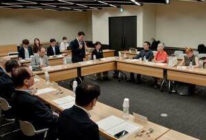 まんが甲子園の類似作品トラブルを受け、高知市で開催された協議会=12日午後