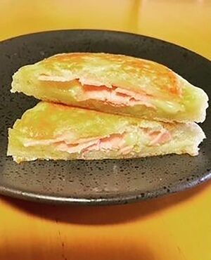 1番人気のハムチーズ