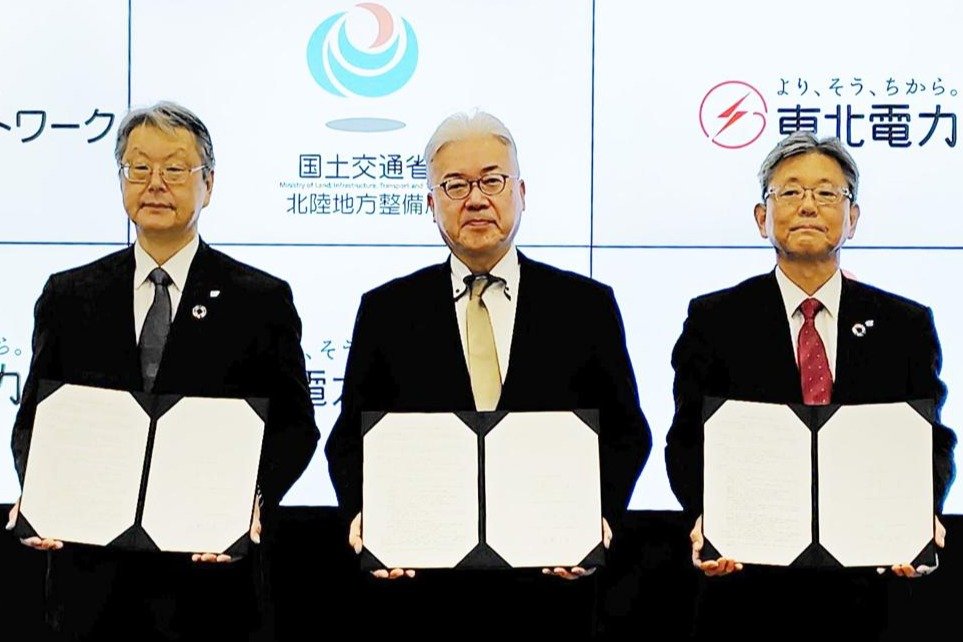 災害時の迅速な電力復旧へ平時から連携！ 東北電力などと北陸地方整備