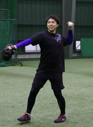 台湾プロ野球の台鋼ホークスに入団する笠原祥太郎投手=2023年11月28日、新潟医療福祉大