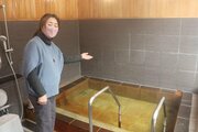 ゆっくり温泉楽しんで♪入浴支援必要な人たちにも対応、新穂潟上温泉（佐渡市）貸し切り風呂新設