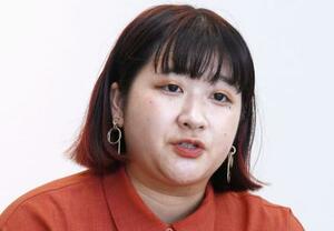 インタビューに答える山本蓮さん