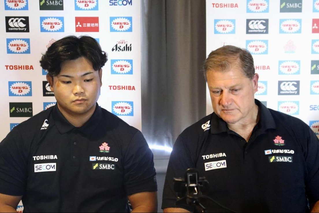 ラグビー日本代表］オーストラリアA代表戦、矢崎由高（新潟県生まれ