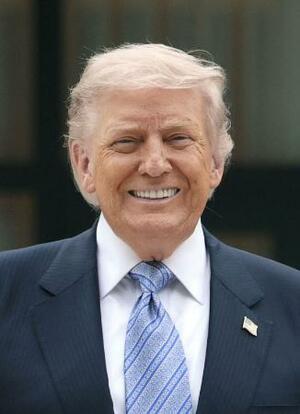 　トランプ米大統領（ゲッティ＝共同）