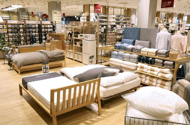 ２月２８日にオープンする「無印良品アクロスプラザ長岡」＝長岡市沖田１