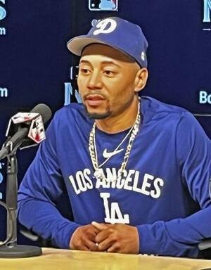 　ドジャースのベッツ＝昨年１０月、ロサンゼルス