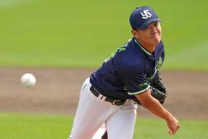 7回1失点で2勝目を挙げたヤクルト・奥川=楽天モバイルパーク