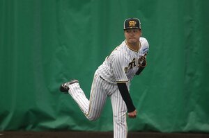 漆原大晟投手=2024年