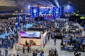 「ＥＶＯフランス」の会場（共同）