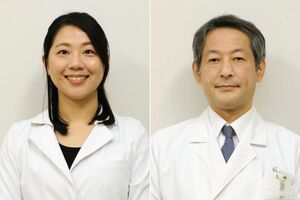 左から中島麻由佳助教、多部田康一教授